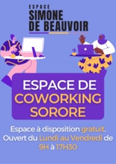 Espace Simone de Beauvoir: association féministe et co-working sorore